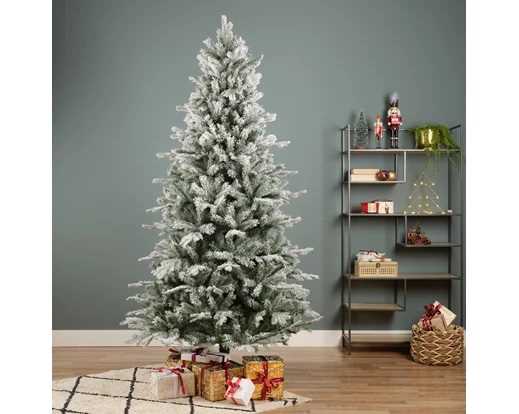ALBERO NATALE VERMONT FROSTED SPRUCE CM H300 Ø167 3562 RAMI