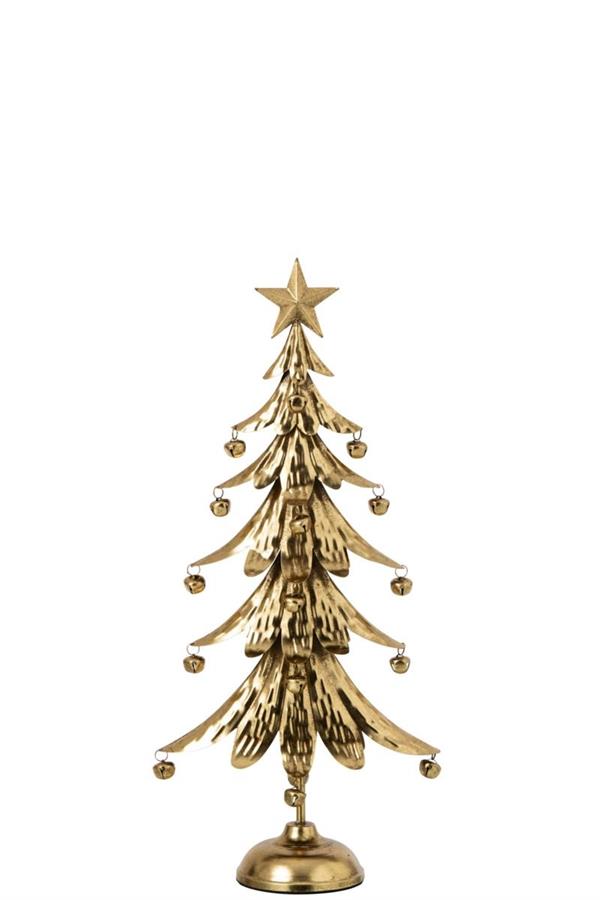 ALBERO DI NATALE FERRO ORO S (25,5x11,5x56cm)