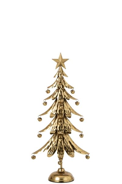 ALBERO DI NATALE FERRO ORO S (25,5x11,5x56cm)