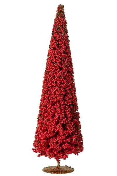 ALBERO BACCHE PVC ROSSO L (19x19x60cm)