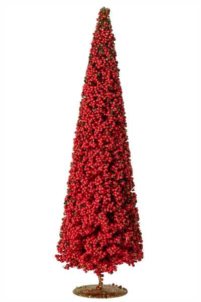 ALBERO BACCHE PVC ROSSO L (19x19x60cm)