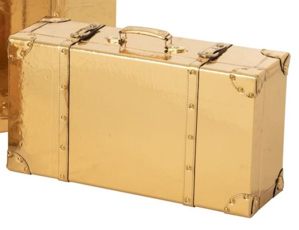 SCATOLA LUCIDO MDF ORO MEDIA