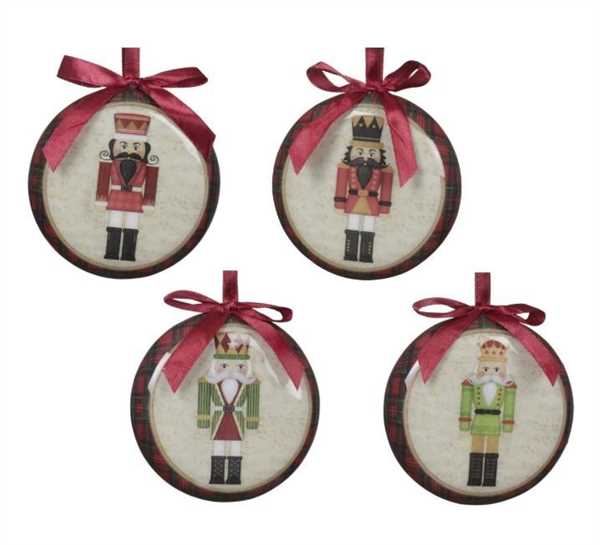 PENDENTE DI NATALE IN PVC SCHIACCIANOCI 4ASS. 8X8.8XH.2.6CM