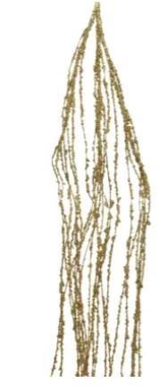 AMARANTO PVC SU GAMBO ORO 20X4XH.130CM