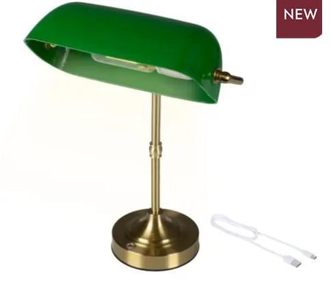 LAMPADA DA TAVOLO LED IN FERRO 15,5X26XH.37CM