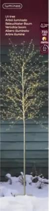 ALBERO IN FERRO ORO 720LED CALDO+CLASSIC CM.D70X180H C/TRA.