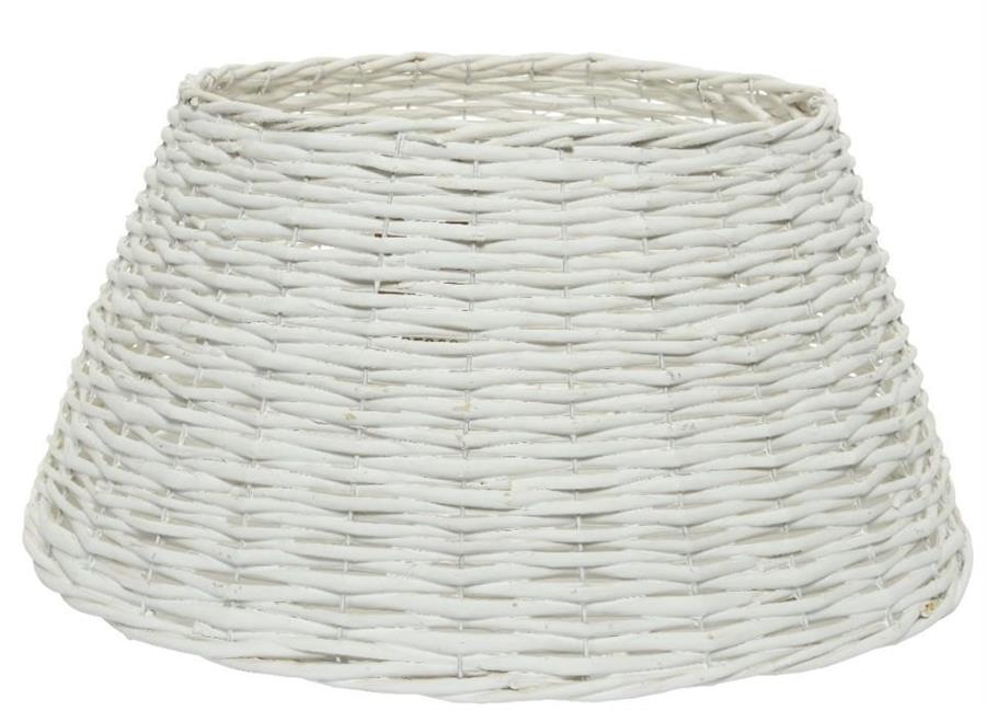 COPRIBASE IN SALICE  BIANCO D.57CM X H.28CM