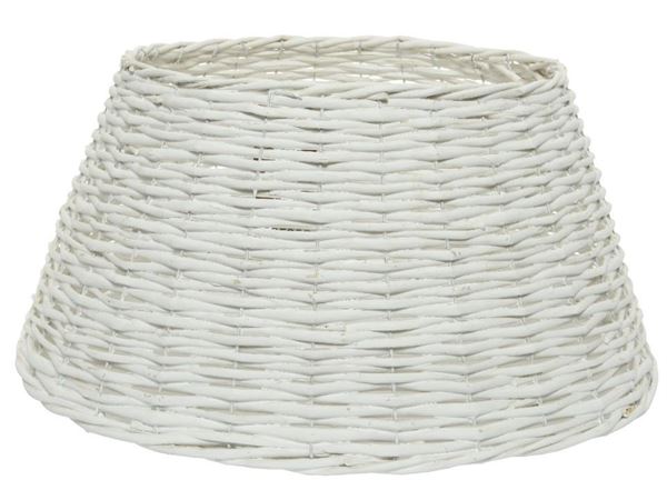 COPRIBASE IN SALICE  BIANCO D.57CM X H.28CM