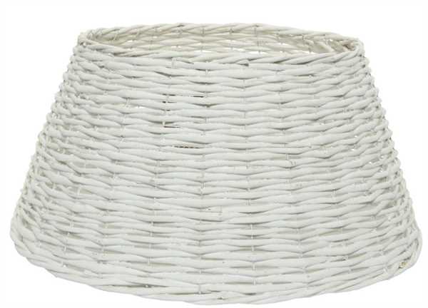 COPRIBASE IN SALICE  BIANCO D.57CM X H.28CM