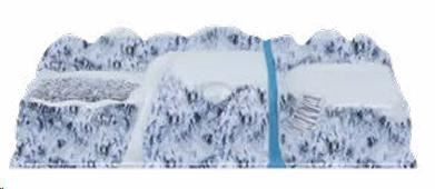 PAESAGGIO TWIN VALLEY A - 78x25CM