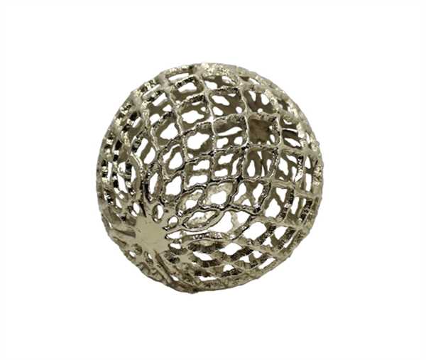DECORO SFERA PALACIO ALLUMINIO 14cm ORO