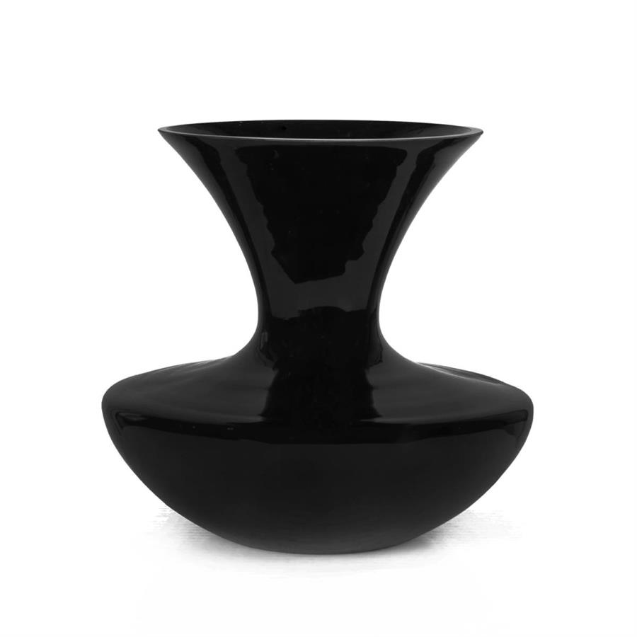 VASO VETRO 24X30cm NERO