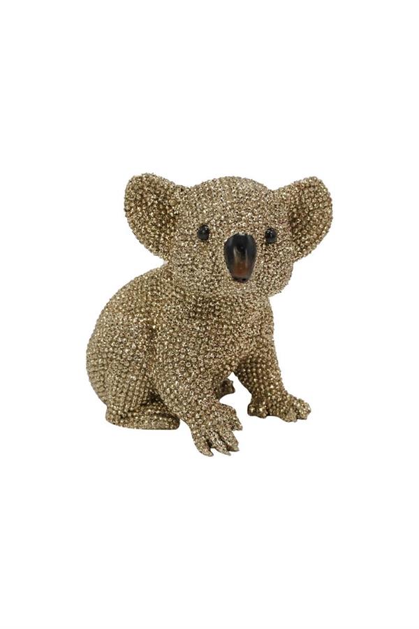 KOALA RESINA 13cm champagne