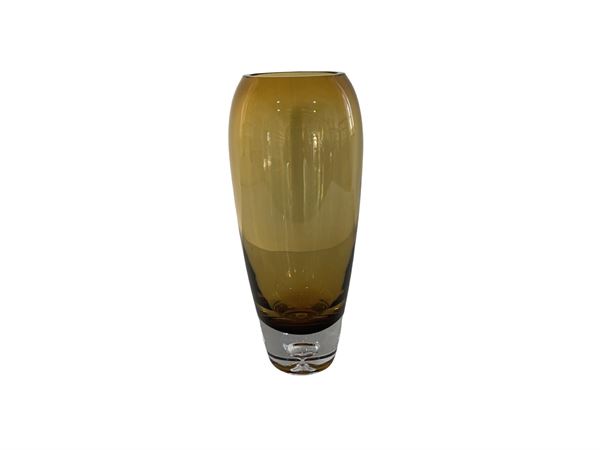 VASO VETRO Slim 28,5cm AMBRA