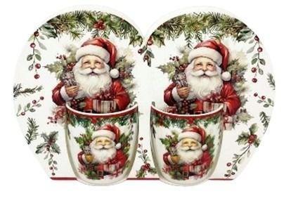 TAZZINA BABBO NATALE  PORCELLANA