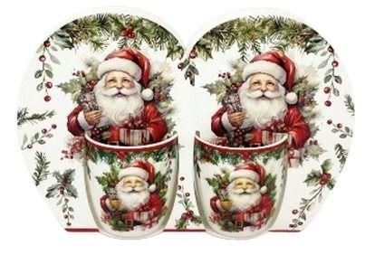TAZZINA BABBO NATALE  PORCELLANA