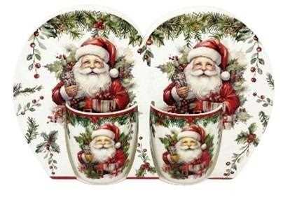 TAZZINA BABBO NATALE  PORCELLANA