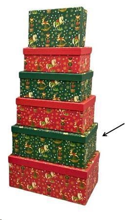 SCATOLA REGALO CARTONE CM.19x27x11