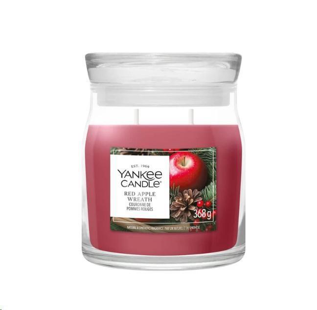 SIGNATURE GIARA MEDIA RED APPLE WREATH NEW