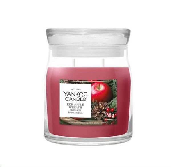 SIGNATURE GIARA MEDIA RED APPLE WREATH NEW
