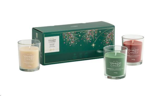 CONFEZIONE REGALO NATALIZIA 3 CANDELE