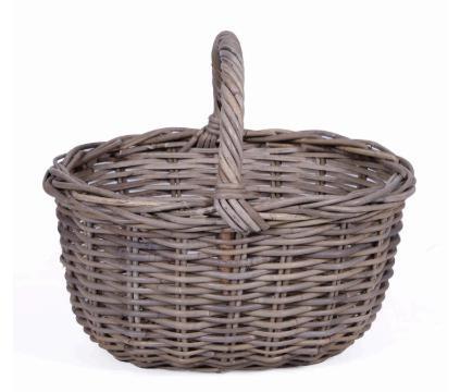 CESTO OLANDA GIUNCO GRIGIO SPAC. 41X35H22-35