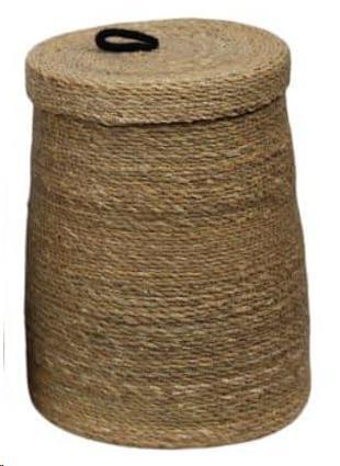 CESTINO IN ERBA CON COPER. CM.26X26X35
