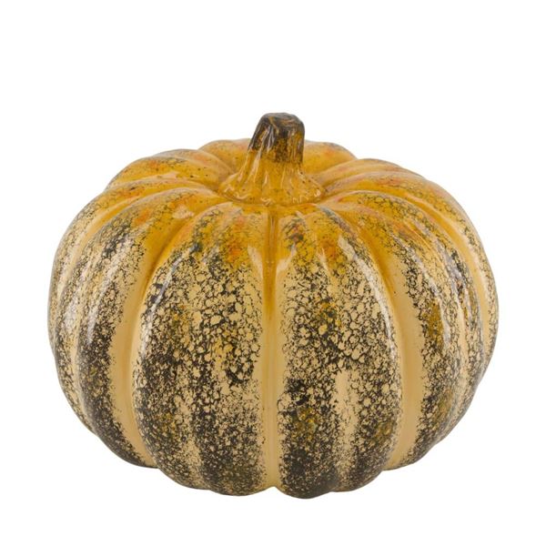 ZUCCA DIPINTA IN MAGNESIO CM.28x28x21