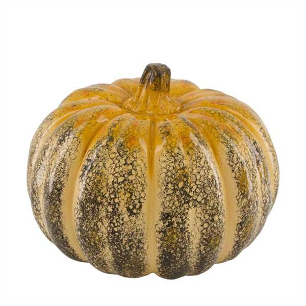 ZUCCA DIPINTA IN MAGNESIO CM.28x28x21