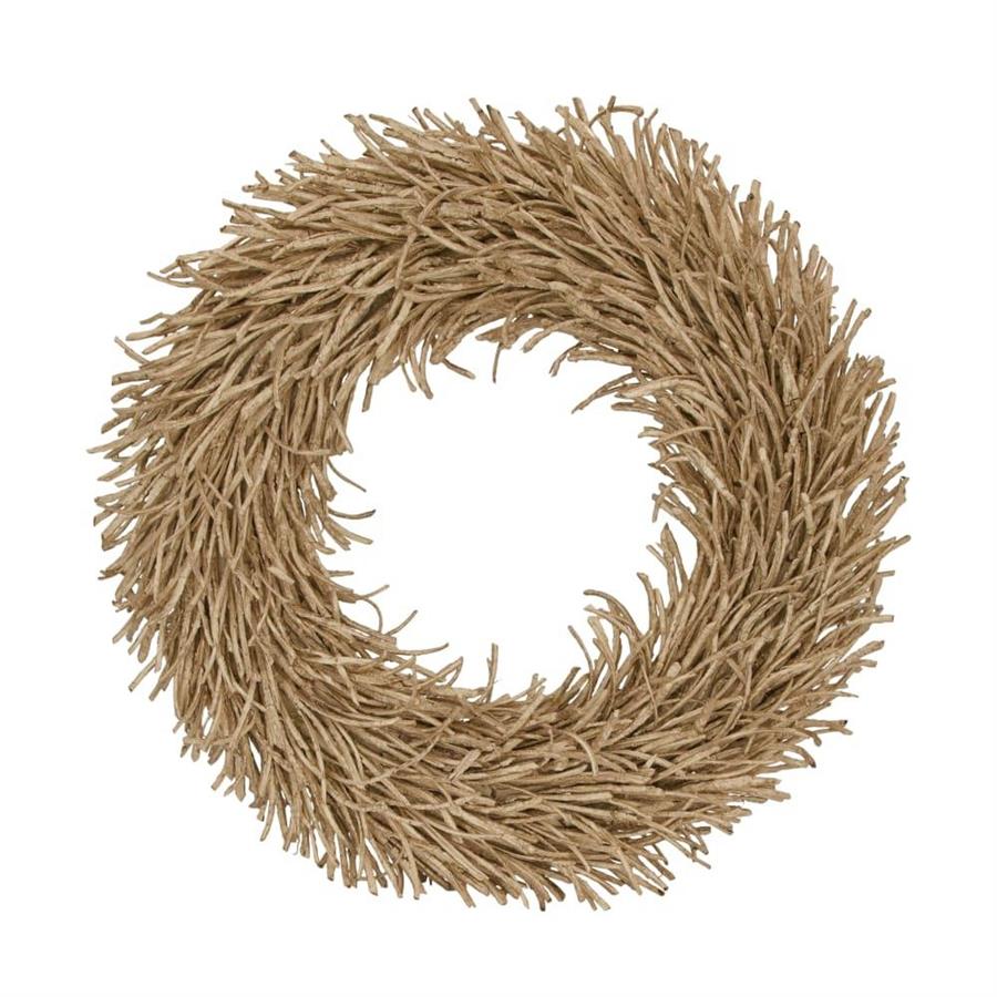 GHIRLANDA RATTAN CHAMPAGNE CM.58x58x8.5
