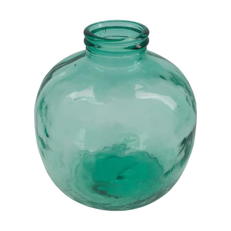 VASO VETRO RICICLATO CM. 32x32x35
