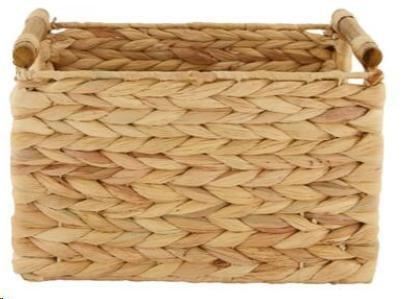 CESTINO  GIACINTO NATURALE CM.26X16X16