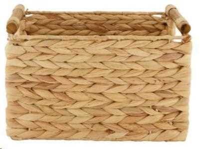 CESTINO  GIACINTO NATURALE CM.26X16X16