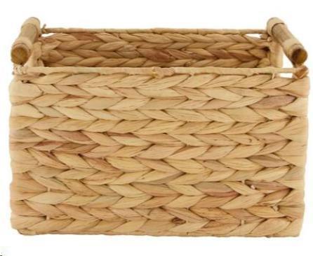 CESTINO  GIACINTO NATURALE CM.32X22X18