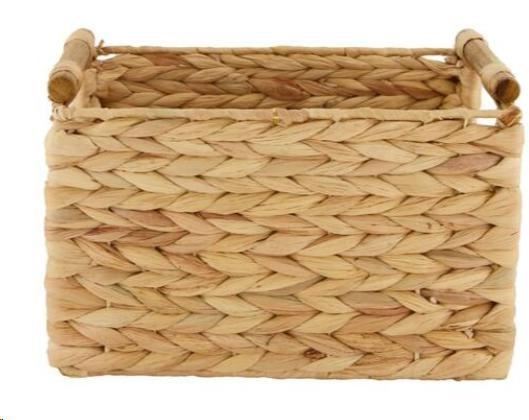CESTINO  GIACINTO NATURALE CM.38X28X20