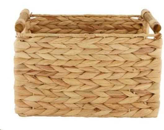 CESTINO  GIACINTO NATURALE CM.38X28X20