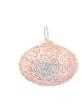 PALLINA VETRO  CHAMPAGNE GLITTER D.CM.10