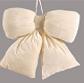 FIOCCO SOFFICE  VELLUTO BIANCO CM.36