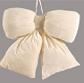 FIOCCO SOFFICE  VELLUTO BIANCO CM.36