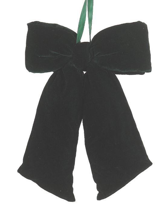 FIOCCO SOFFICE  VELLUTO VERDE CM.36