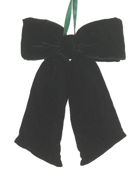 FIOCCO SOFFICE  VELLUTO VERDE CM.36