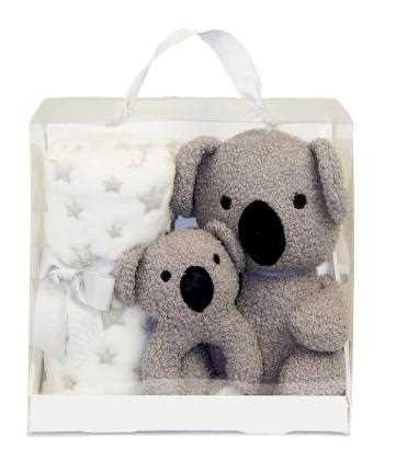 CONF.REGALO PELUCHE COALA + COPERTA PILE CM.90X75