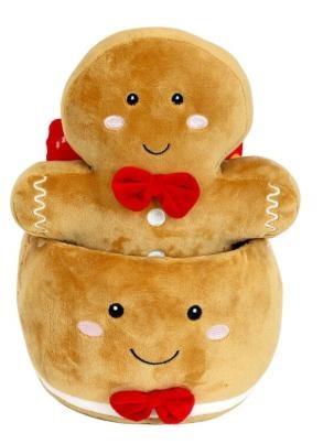 CONF.REGALO PELUCHE COOKIE NATALE + COPERTA PILE CM.90X75