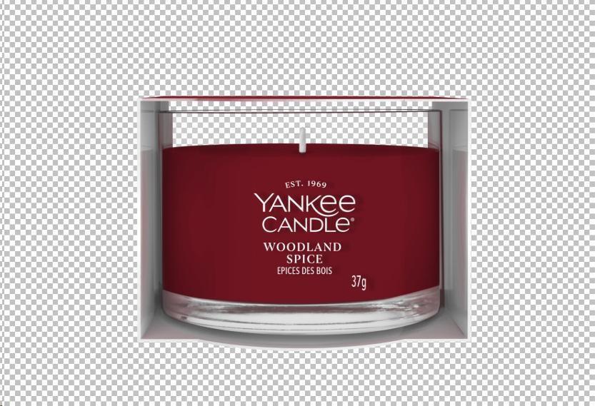 MINI FILLED VOTIVE WOODLAND SPICE