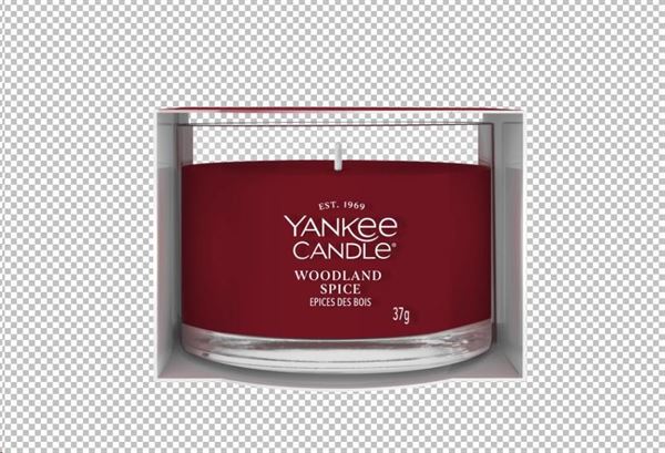 MINI FILLED VOTIVE WOODLAND SPICE