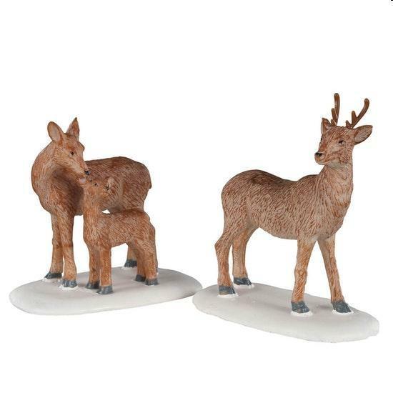 DEER FAMILY, SET OF 2