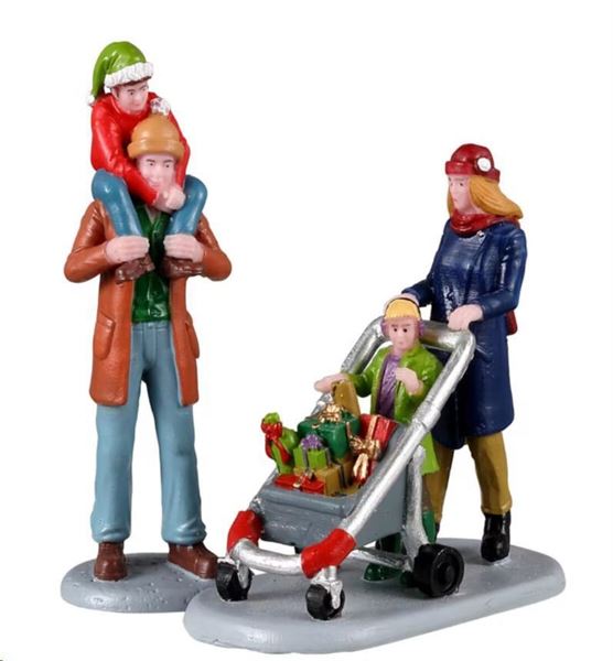 FAMILY HOLIDAY SHOPPING SPREE, SET OF 2
