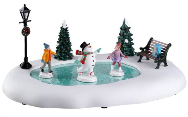 FROSTY GOES ICE SKATING,  B/O (4.5V)
