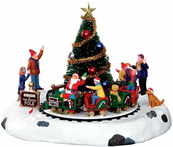 SANTA'S KIDDIE TRAIN,  B/O (4.5V)