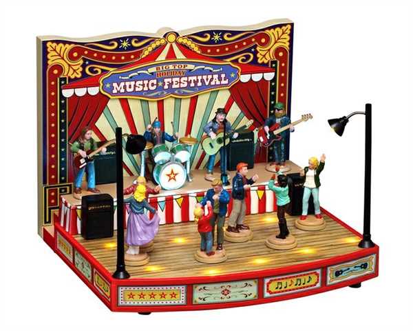 BIG TOP HOLIDAY MUSIC FESTIVAL, INCL. ADAPTOR 74254, 550 mA